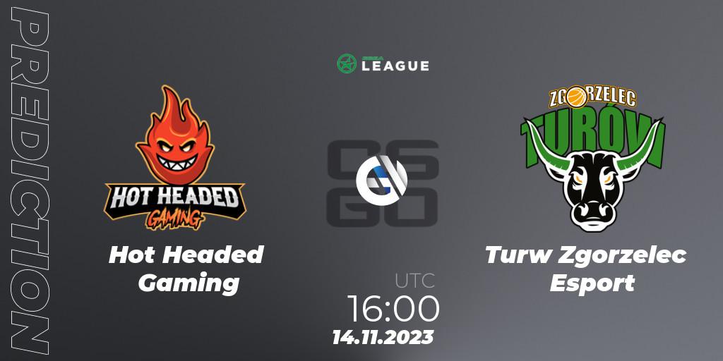 Hot Headed Gaming vs Turów Zgorzelec Esport: Betting TIp, Match Prediction. 14.11.23. CS2 (CS:GO), ESEA Season 47: Advanced Division - Europe