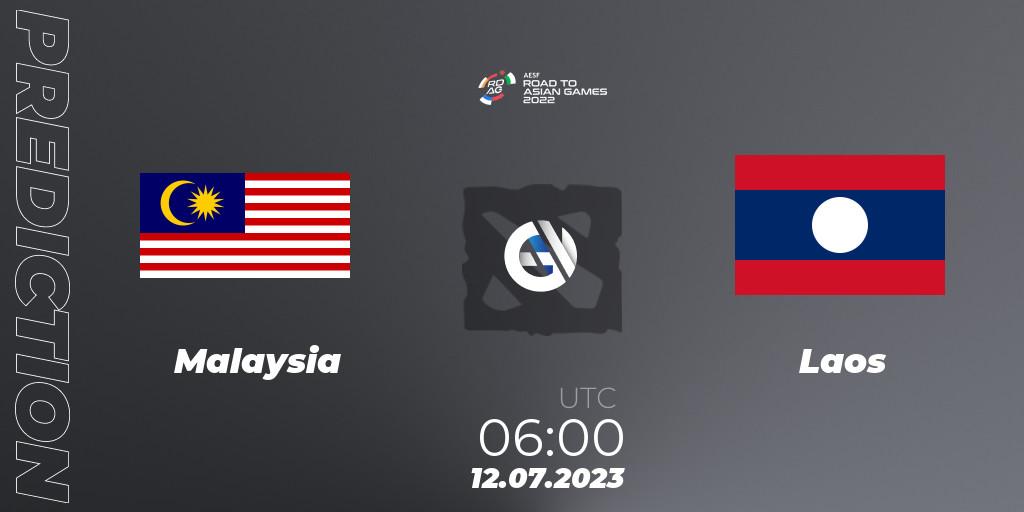 Malaysia vs Laos: Betting TIp, Match Prediction. 12.07.23. Dota 2, 2022 AESF Road to Asian Games - Southeast Asia