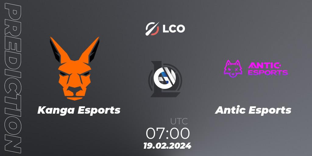 Kanga Esports vs Dire Wolves: Betting TIp, Match Prediction. 19.02.24. LoL, LCO Split 1 2024 - Group Stage
