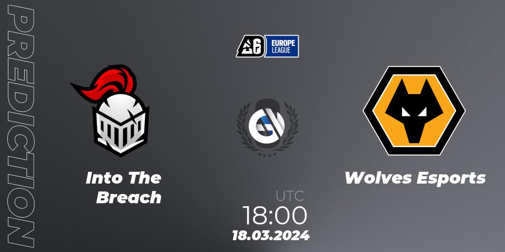 Into The Breach vs Wolves Esports: Betting TIp, Match Prediction. 18.03.24. Rainbow Six, Europe League 2024 - Stage 1