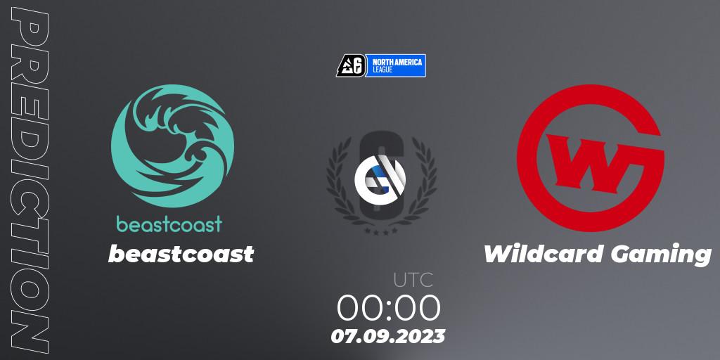 beastcoast vs Wildcard Gaming: Betting TIp, Match Prediction. 07.09.2023 at 00:45. Rainbow Six, North America League 2023 - Stage 2