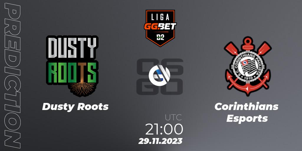 Dusty Roots vs Corinthians Esports: Betting TIp, Match Prediction. 06.12.2023 at 20:00. Counter-Strike (CS2), Dust2 Brasil Liga Season 2
