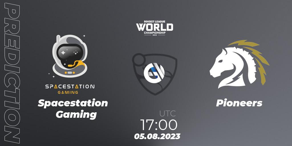 Spacestation Gaming vs Pioneers: Betting TIp, Match Prediction. 05.08.2023 at 17:10. Rocket League, Rocket League Championship Series 2022-23 - World Championship Wildcard