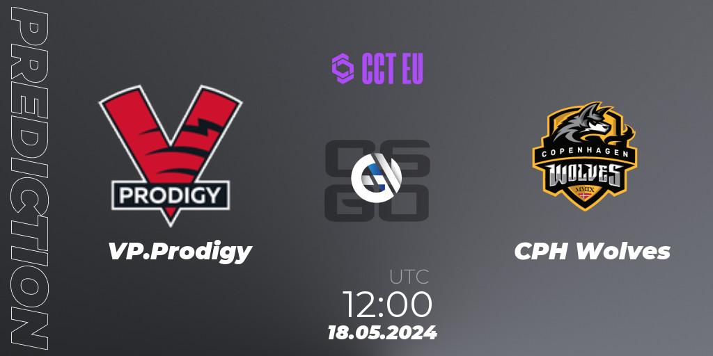 VP.Prodigy vs CPH Wolves: Betting TIp, Match Prediction. 18.05.2024 at 12:00. Counter-Strike (CS2), CCT Season 2 Europe Series 4 Closed Qualifier