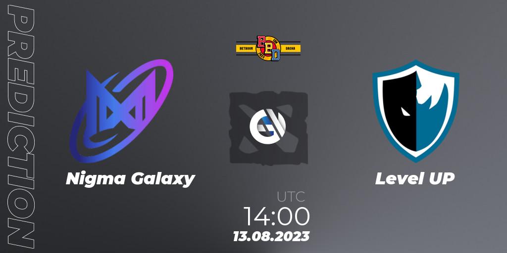 Nigma Galaxy vs Level UP: Betting TIp, Match Prediction. 13.08.2023 at 14:01. Dota 2, BetBoom Dacha - Online Stage
