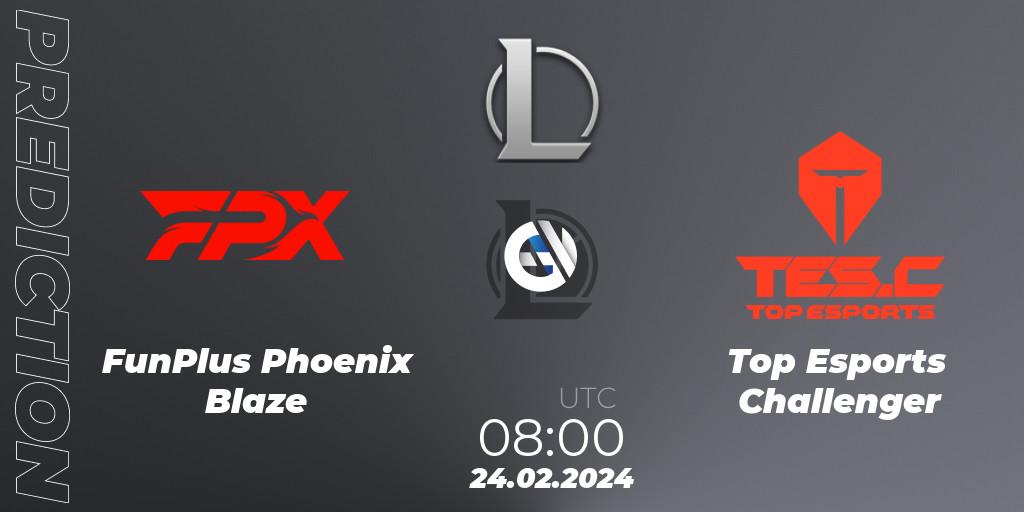 FunPlus Phoenix Blaze vs Top Esports Challenger: Betting TIp, Match Prediction. 24.02.24. LoL, LDL 2024 - Stage 1