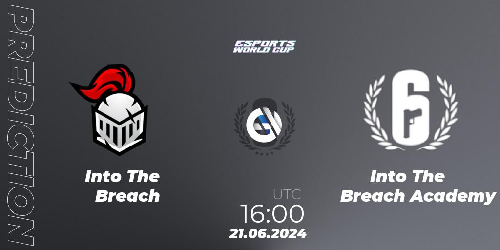 Into The Breach vs Into The Breach Academy: Betting TIp, Match Prediction. 21.06.2024 at 16:00. Rainbow Six, Esports World Cup 2024: Europe OQ