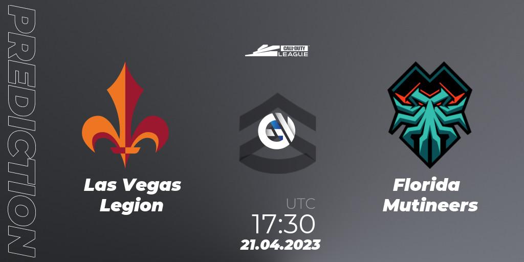 Las Vegas Legion vs Florida Mutineers: Betting TIp, Match Prediction. 21.04.2023 at 17:30. Call of Duty, Call of Duty League 2023: Stage 4 Major