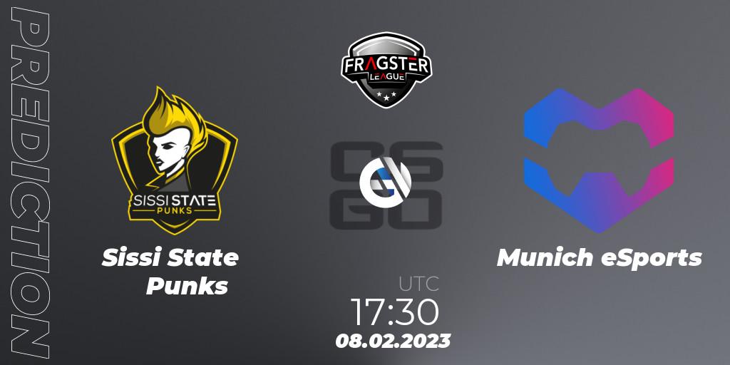 Sissi State Punks vs Munich eSports: Betting TIp, Match Prediction. 08.02.23. CS2 (CS:GO), Fragster League Season 4