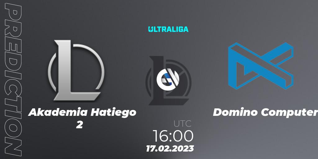 Akademia Hatiego 2 vs Domino Computer: Betting TIp, Match Prediction. 17.02.23. LoL, Ultraliga 2nd Division Season 6