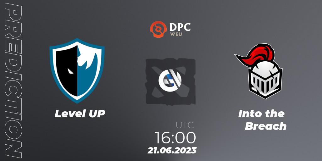 Level UP vs Into the Breach: Betting TIp, Match Prediction. 21.06.23. Dota 2, DPC 2023 Tour 3: WEU Division II (Lower)