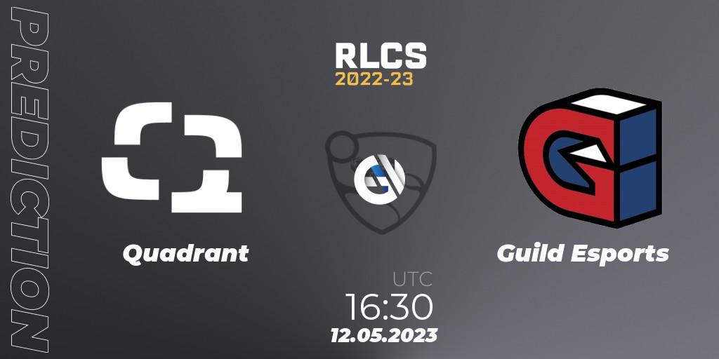 Quadrant vs Guild Esports: Betting TIp, Match Prediction. 12.05.23. Rocket League, RLCS 2022-23 - Spring: Europe Regional 1 - Spring Open