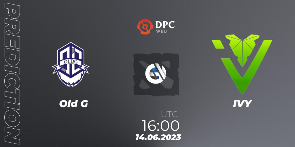 Old G vs IVY: Betting TIp, Match Prediction. 14.06.23. Dota 2, DPC 2023 Tour 3: WEU Division II (Lower)