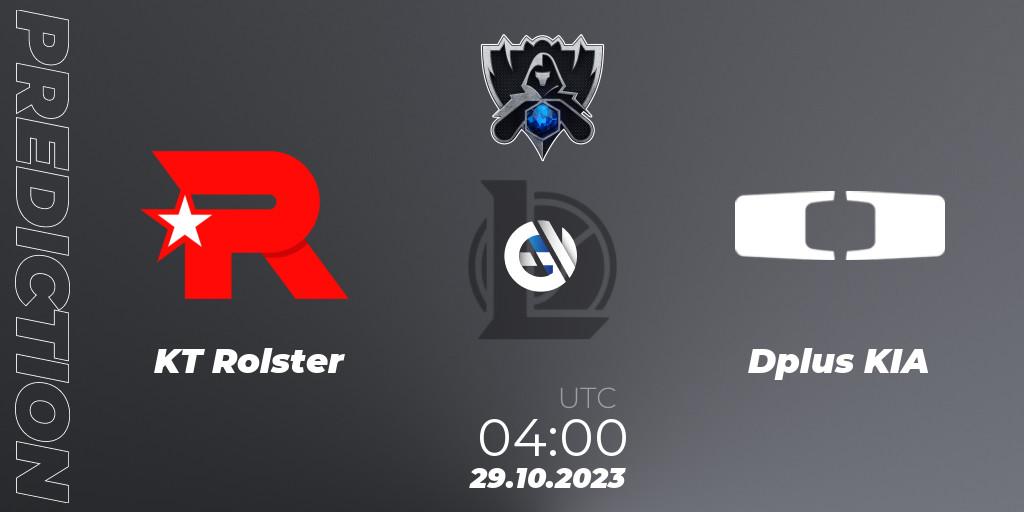 KT Rolster vs Dplus KIA: Betting TIp, Match Prediction. 29.10.23. LoL, Worlds 2023 LoL - Group Stage
