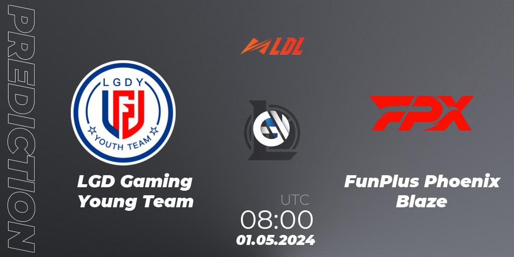 LGD Gaming Young Team vs FunPlus Phoenix Blaze: Betting TIp, Match Prediction. 01.05.24. LoL, LDL 2024 - Stage 2