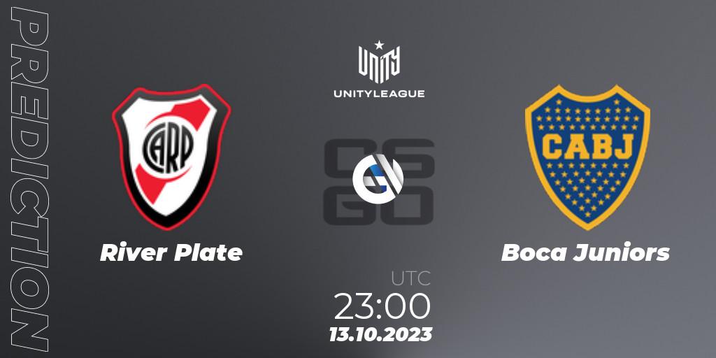 River Plate vs Boca Juniors: Betting TIp, Match Prediction. 14.10.2023 at 00:00. Counter-Strike (CS2), LVP Unity League Argentina 2023