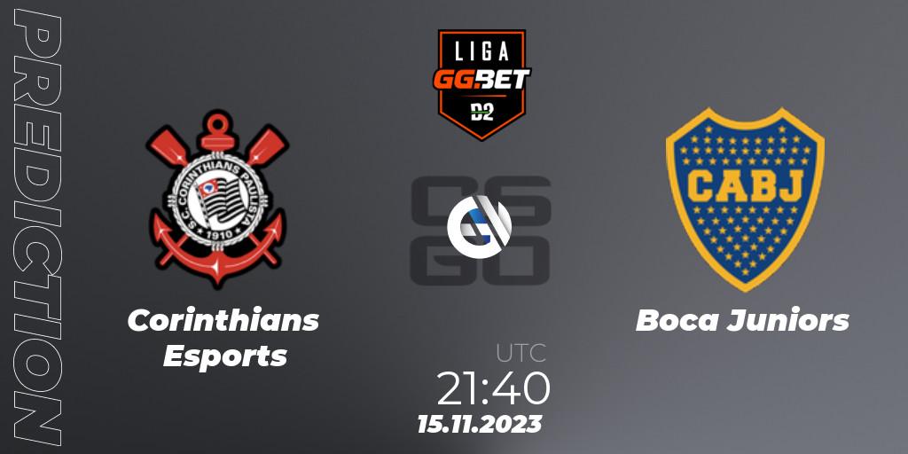 Corinthians Esports vs Boca Juniors: Betting TIp, Match Prediction. 15.11.23. CS2 (CS:GO), Dust2 Brasil Liga Season 2