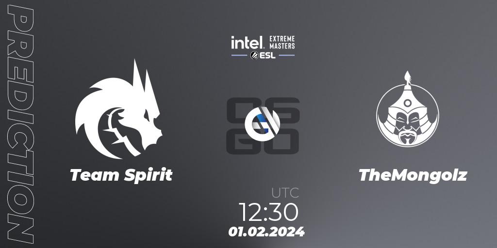 Team Spirit vs TheMongolz: Betting TIp, Match Prediction. 01.02.24. CS2 (CS:GO), IEM Katowice 2024 Play-in
