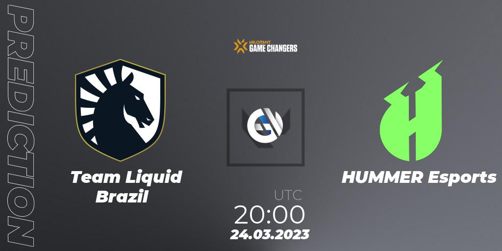 Team Liquid Brazil vs HUMMER Esports: Betting TIp, Match Prediction. 24.03.23. VALORANT, VCT 2023: Game Changers Brazil Series 1
