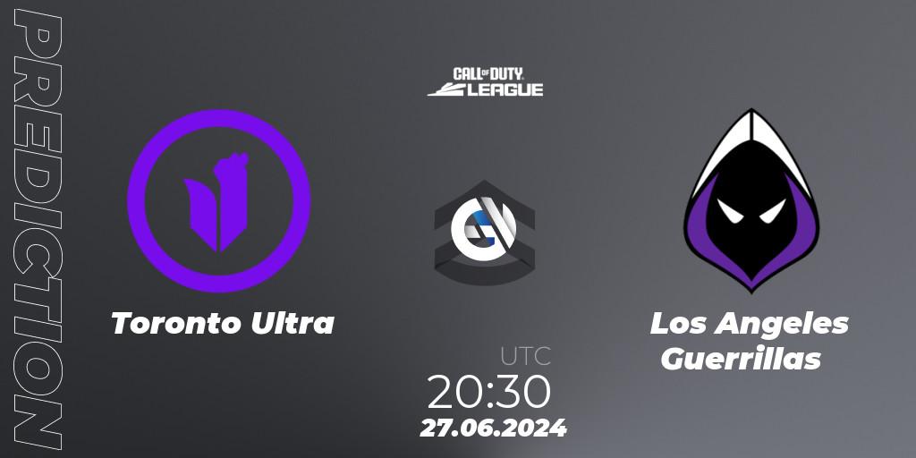Toronto Ultra vs Los Angeles Guerrillas: Betting TIp, Match Prediction. 27.06.2024 at 20:30. Call of Duty, Call of Duty League 2024: Stage 4 Major