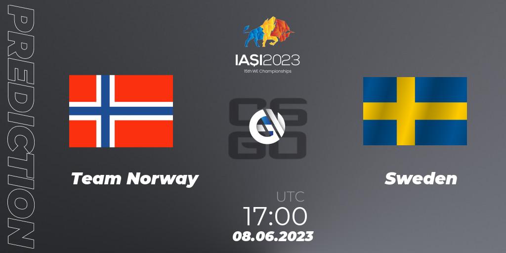 Team Norway vs Sweden: Betting TIp, Match Prediction. 08.06.23. CS2 (CS:GO), IESF World Esports Championship 2023: Northern Europe Qualifier