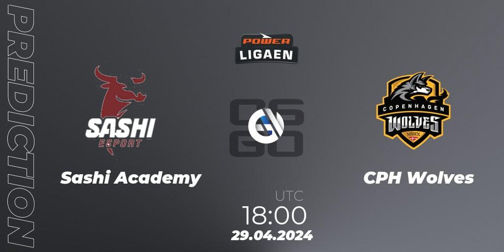 Sashi Academy vs CPH Wolves: Betting TIp, Match Prediction. 29.04.2024 at 18:00. Counter-Strike (CS2), Dust2.dk Ligaen Season 26