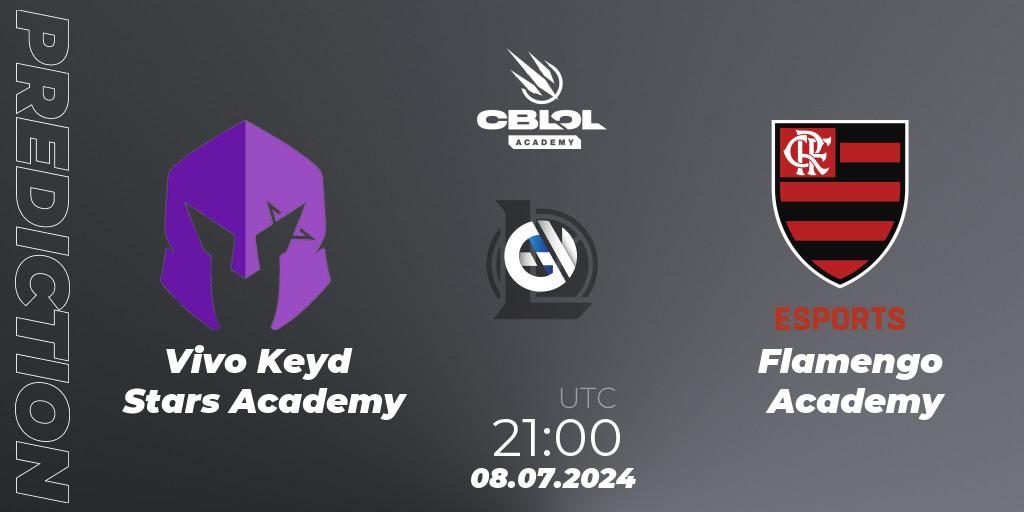 Vivo Keyd Stars Academy vs Flamengo Academy: Betting TIp, Match Prediction. 09.07.2024 at 21:00. LoL, CBLOL Academy 2024