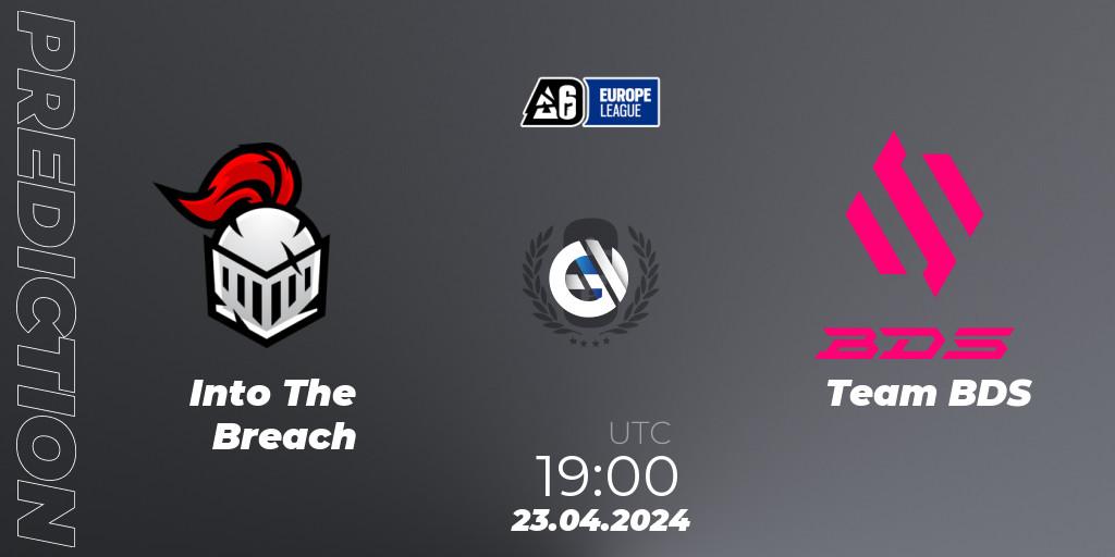 Into The Breach vs Team BDS: Betting TIp, Match Prediction. 23.04.2024 at 19:00. Rainbow Six, Europe League 2024 - Stage 1