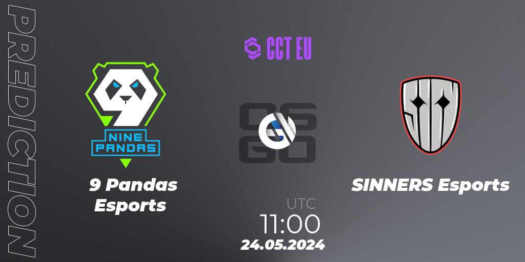 9 Pandas Esports vs SINNERS Esports: Betting TIp, Match Prediction. 24.05.2024 at 11:00. Counter-Strike (CS2), CCT Season 2 European Series #3