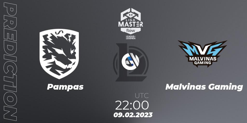 Pampas vs Malvinas Gaming: Betting TIp, Match Prediction. 09.02.23. LoL, Liga Master Opening 2023 - Group Stage
