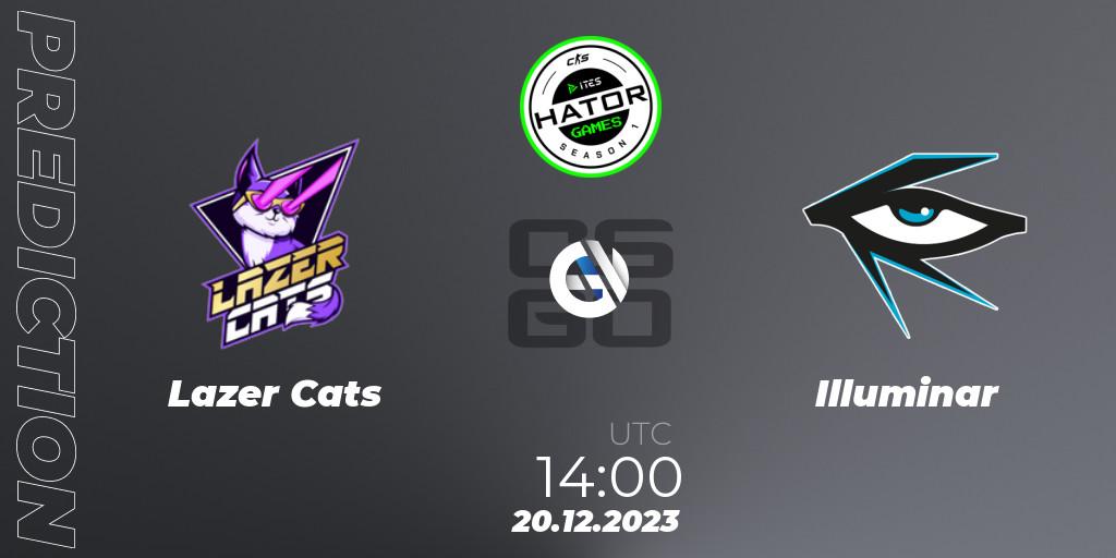 Lazer Cats vs Illuminar: Betting TIp, Match Prediction. 20.12.2023 at 14:20. Counter-Strike (CS2), HATOR Games #1
