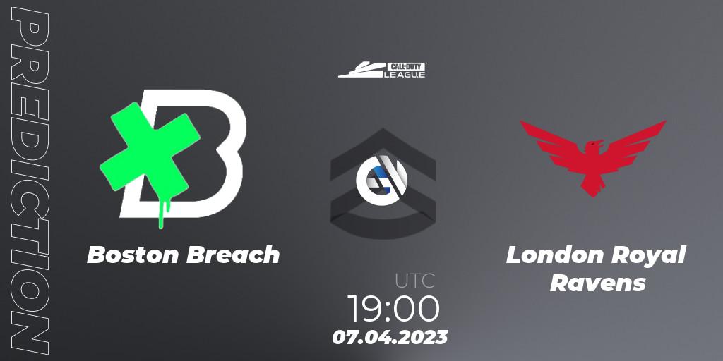 Boston Breach vs London Royal Ravens: Betting TIp, Match Prediction. 07.04.2023 at 19:00. Call of Duty, Call of Duty League 2023: Stage 4 Major Qualifiers
