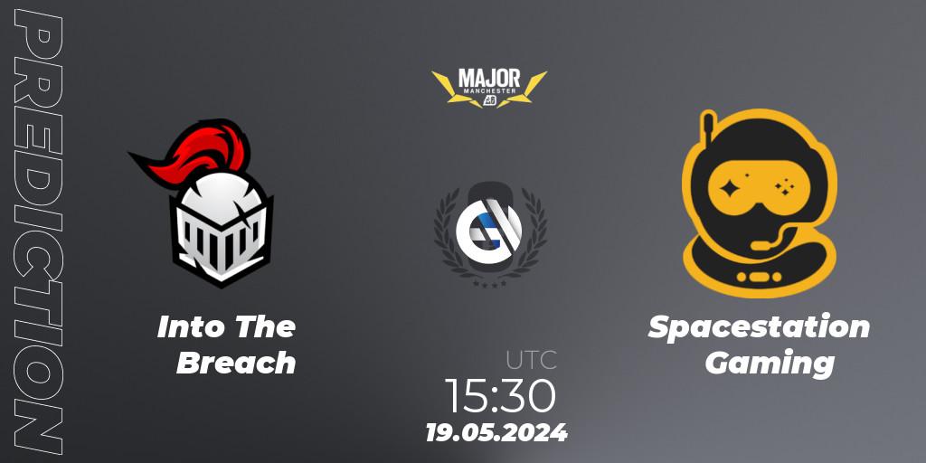 Into The Breach vs Spacestation Gaming: Betting TIp, Match Prediction. 19.05.2024 at 15:30. Rainbow Six, BLAST R6 Major Manchester 2024