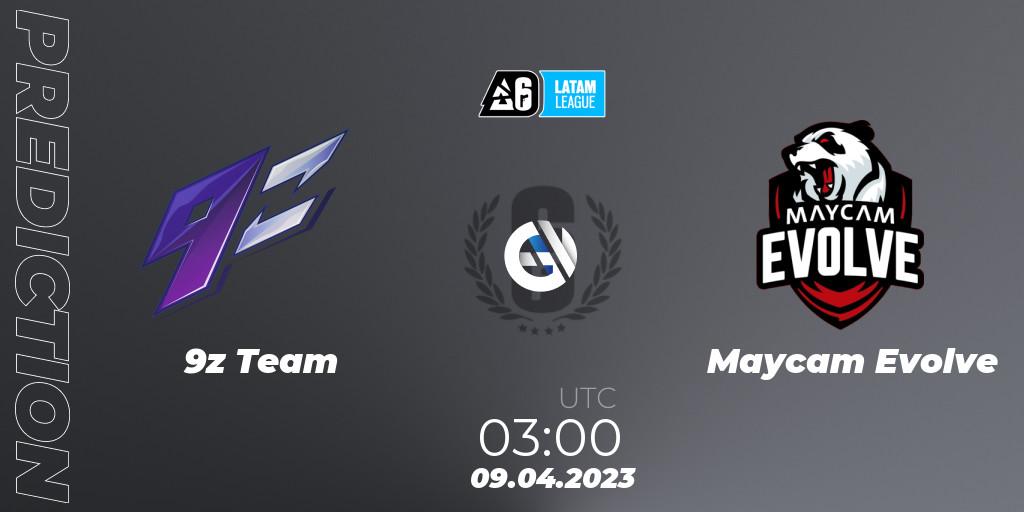 9z Team vs Maycam Evolve: Betting TIp, Match Prediction. 09.04.2023 at 23:00. Rainbow Six, LATAM League 2023 - Stage 1