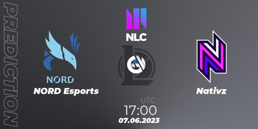 NORD Esports vs Nativz: Betting TIp, Match Prediction. 07.06.23. LoL, NLC Summer 2023 - Group Stage