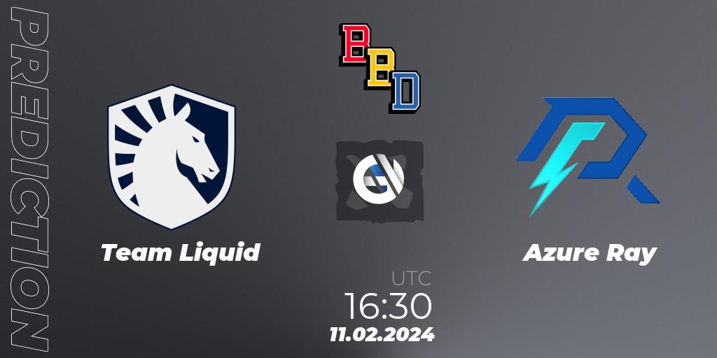 Team Liquid vs Azure Ray: Betting TIp, Match Prediction. 11.02.24. Dota 2, BetBoom Dacha Dubai 2024