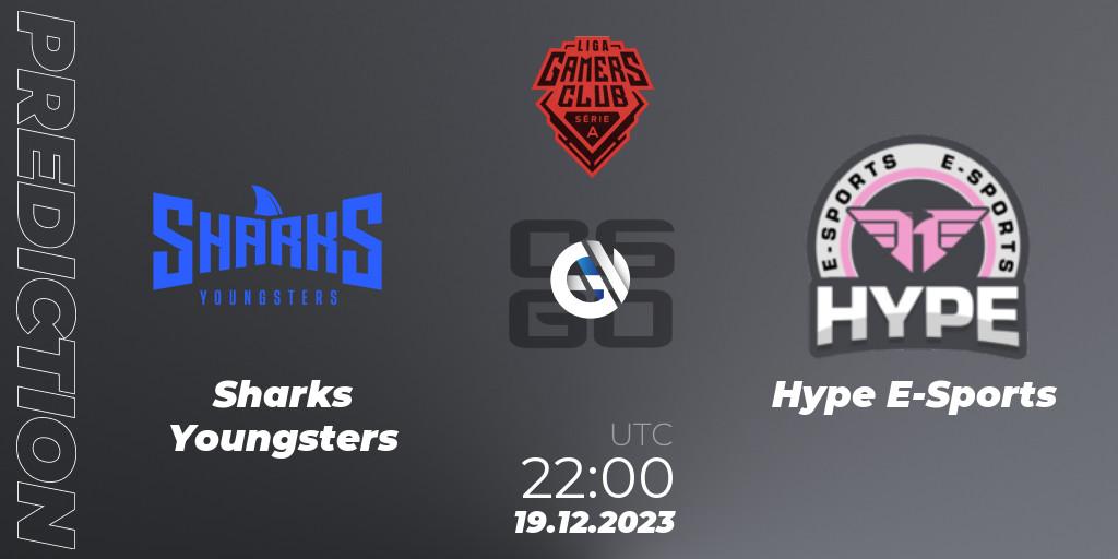 Sharks Youngsters vs Hype E-Sports: Betting TIp, Match Prediction. 19.12.23. CS2 (CS:GO), Gamers Club Liga Série A: December 2023