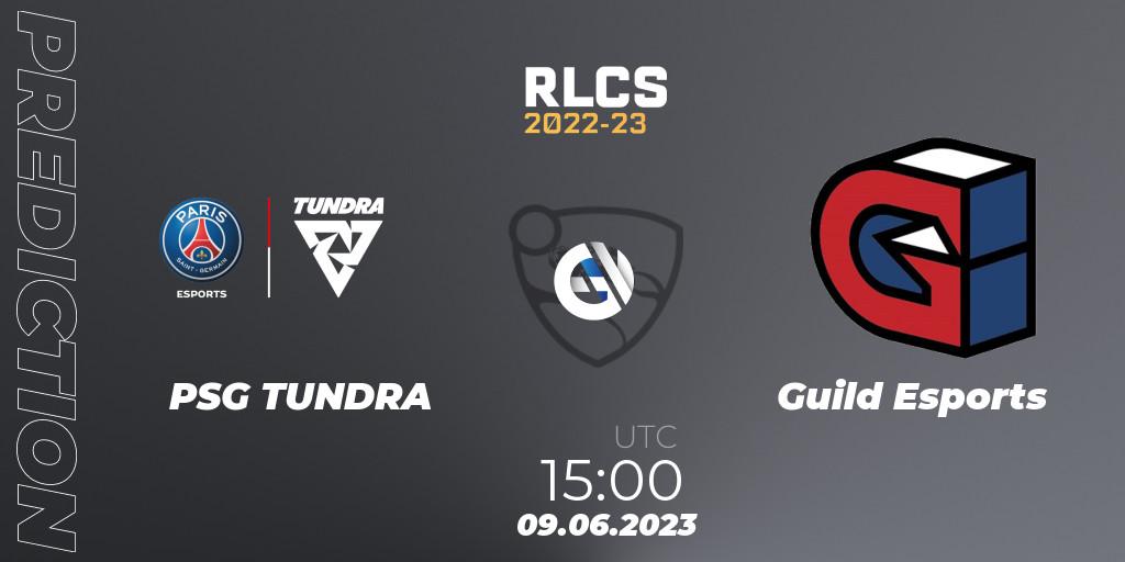 PSG TUNDRA vs Guild Esports: Betting TIp, Match Prediction. 09.06.23. Rocket League, RLCS 2022-23 - Spring: Europe Regional 3 - Spring Invitational