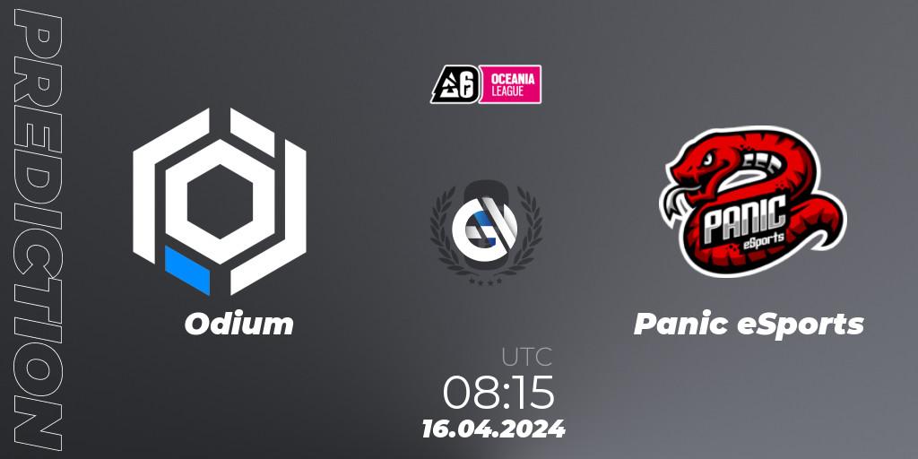 Odium vs Panic eSports: Betting TIp, Match Prediction. 16.04.2024 at 08:15. Rainbow Six, Oceania League 2024 - Stage 1