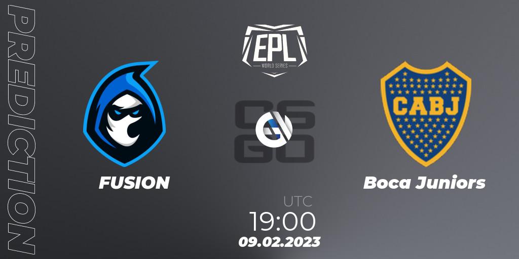 FUSION vs Boca Juniors: Betting TIp, Match Prediction. 09.02.23. CS2 (CS:GO), EPL World Series: Americas Season 2