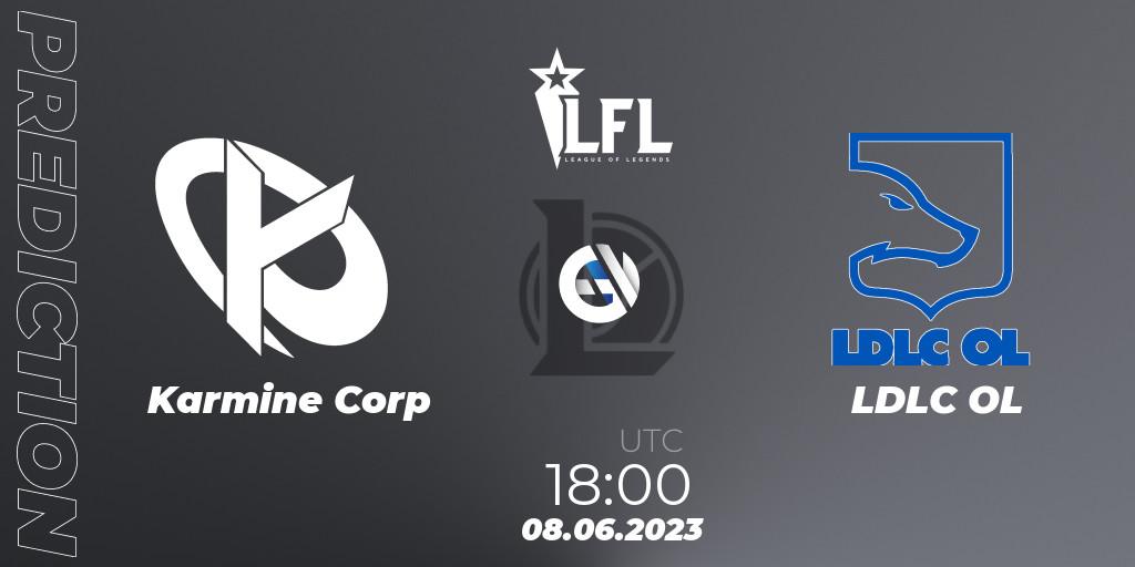 Karmine Corp vs LDLC OL: Betting TIp, Match Prediction. 08.06.23. LoL, LFL Summer 2023 - Group Stage