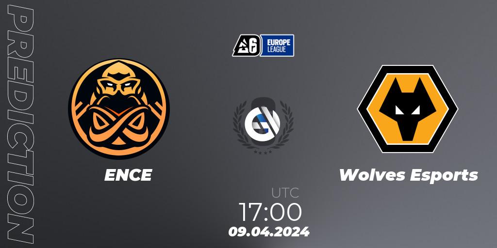 ENCE vs Wolves Esports: Betting TIp, Match Prediction. 09.04.2024 at 18:00. Rainbow Six, Europe League 2024 - Stage 1