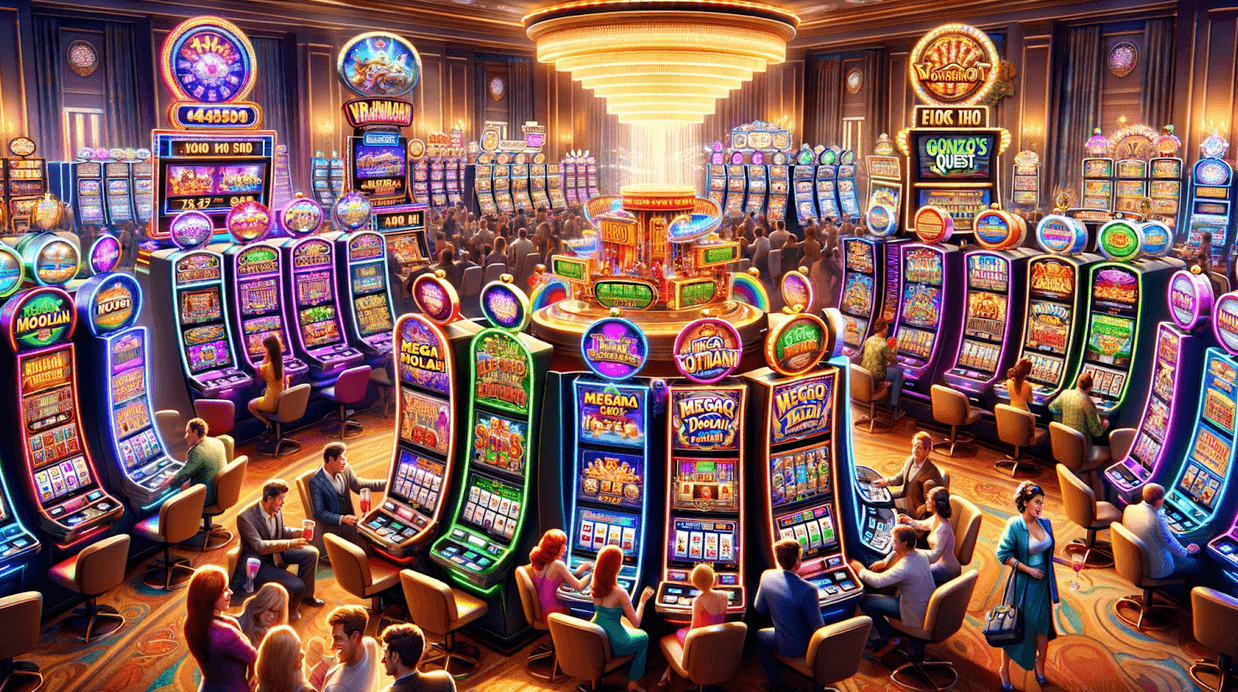 Slot machines que puedes jugar desde casa