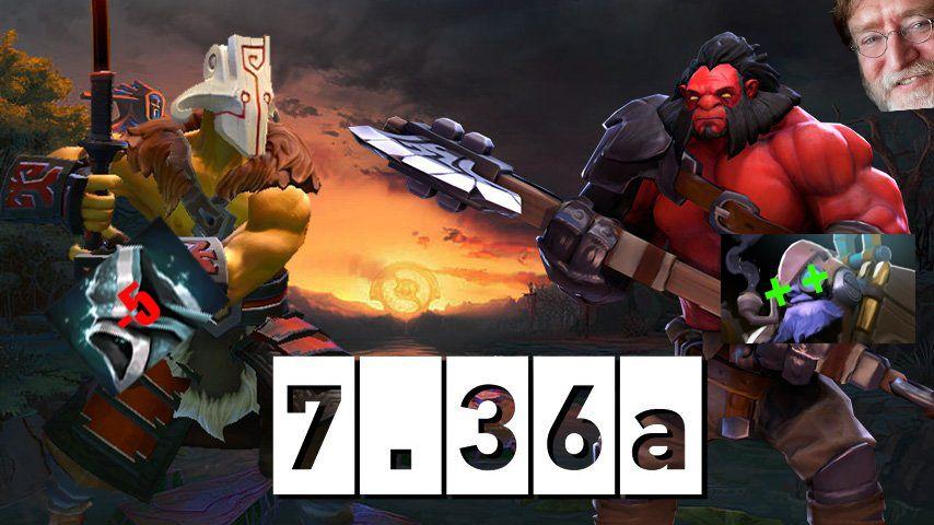 Patch 7.36a has been released for Dota 2, bringing buffs to Tinker and nerfs to Axe