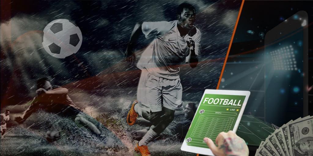 How should the effects of weather conditions be considered in football betting?