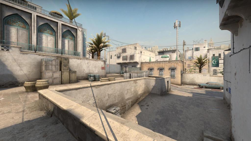 How the game will change on Dust 2 after adding a new wall.