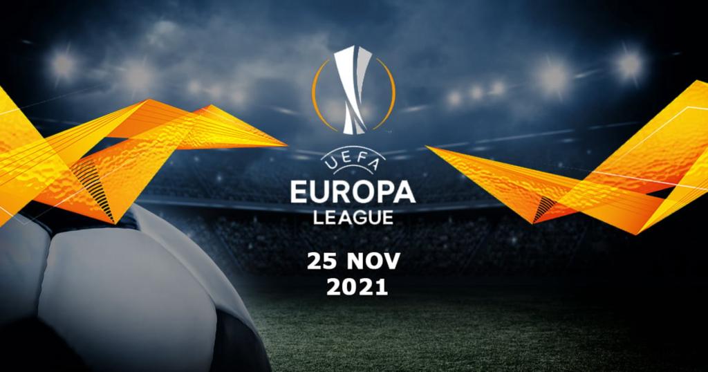 Predictions for the Europa League - 11/25/2021 (First part)