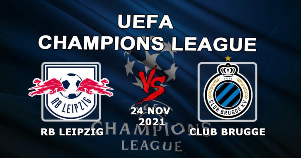 RB Leipzig - Club Brugge: prediction and bet on the Champions League match - 24.11.2021