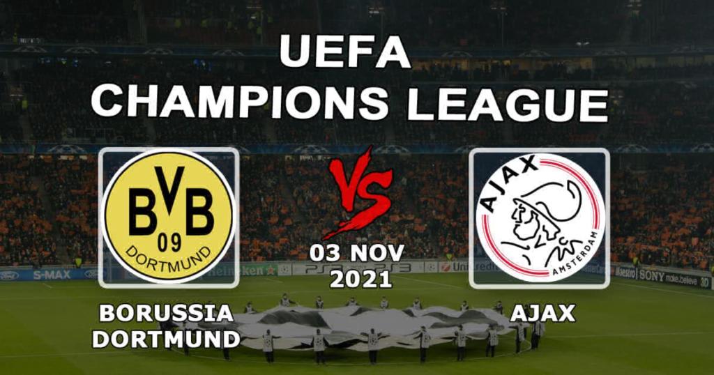 Borussia Dortmund - Ajax: prediction and bet on the Champions League match - 03.11.2021