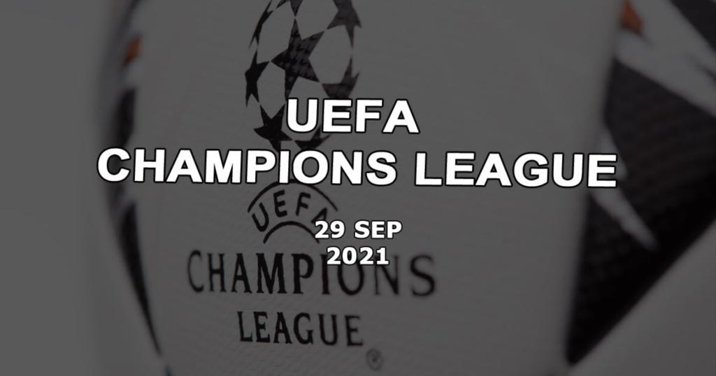 Predictions for the matches of the second day of the Champions League groups - 09/29/2021